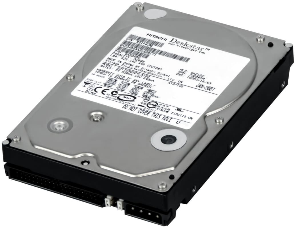 Жесткий диск Hitachi HDT725032VLAT80 320Gb 7200 IDE 3.5" HDD