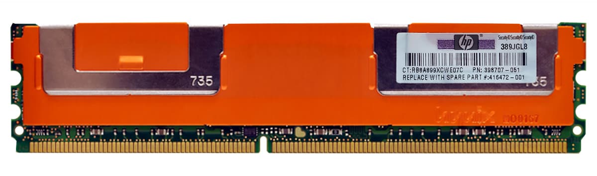 Оперативная память HP 416472-001 DDRII 2Gb