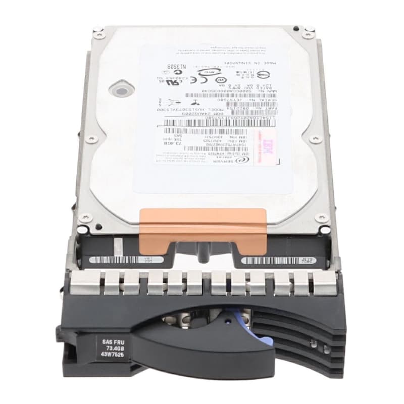 Жесткий диск IBM 43W7525 73,4Gb  SAS 3,5" HDD
