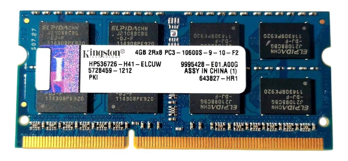 Оперативная память Kingston DDRIII 4Gb HP536726-H41-ELCUW