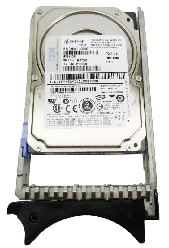 Жесткий диск IBM 40K1097 73.4Gb  SAS 2,5" HDD