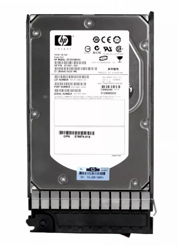 Жесткий диск HP DF300ABAAA 300Gb  SAS 3,5" HDD