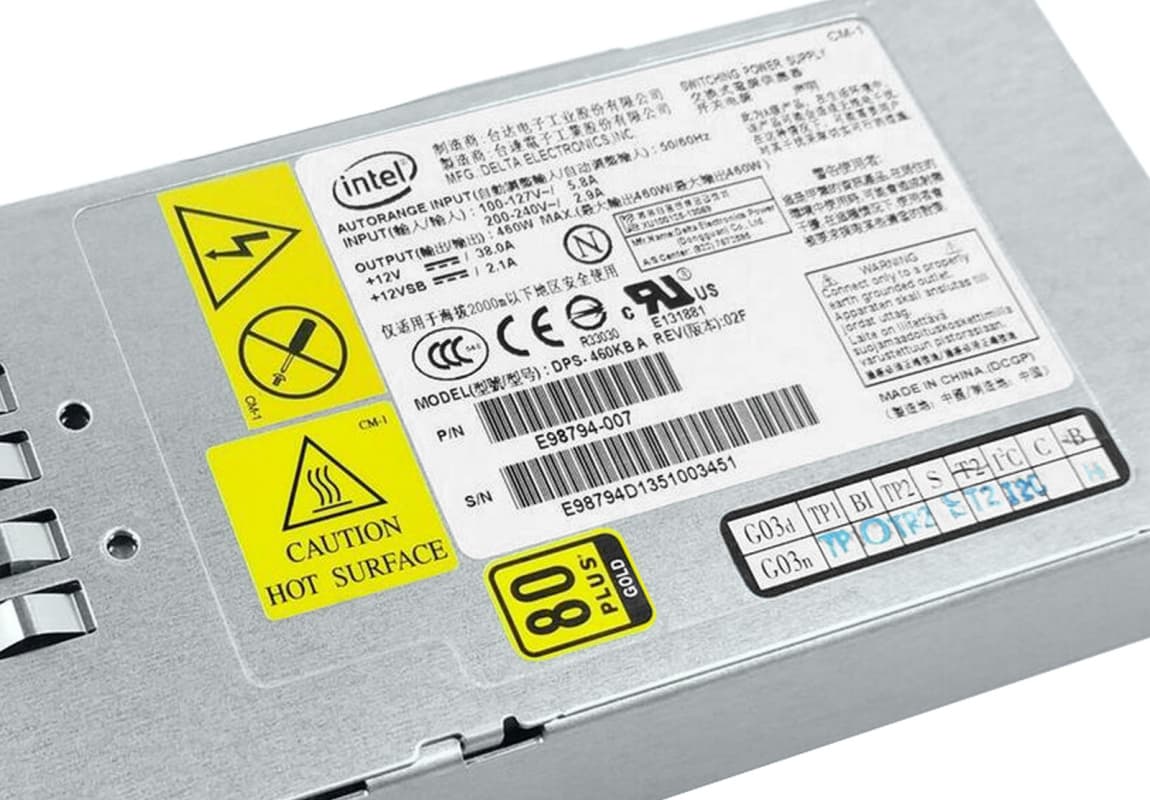 Резервный Блок Питания Intel E98794 460W