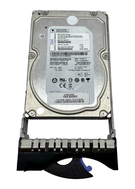 Жесткий диск IBM 00AK211 4Tb 7200 SAS 3,5" HDD