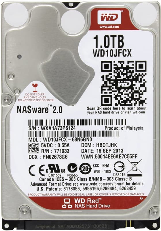 Жесткий диск Western Digital WD10JFCX 1Tb 5400 SATAIII 2.5" HDD