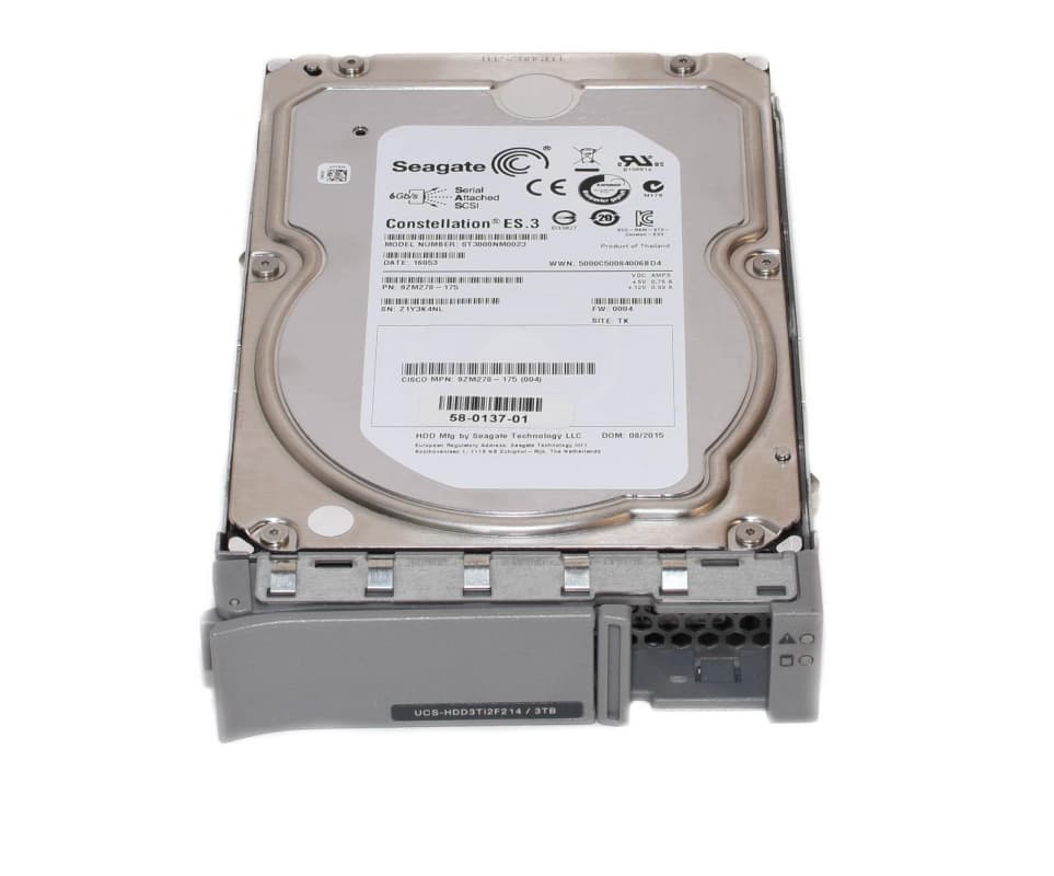 Жесткий Диск Cisco UCS-HDD3TI2F214 3Tb 7200 SAS 3,5" HDD