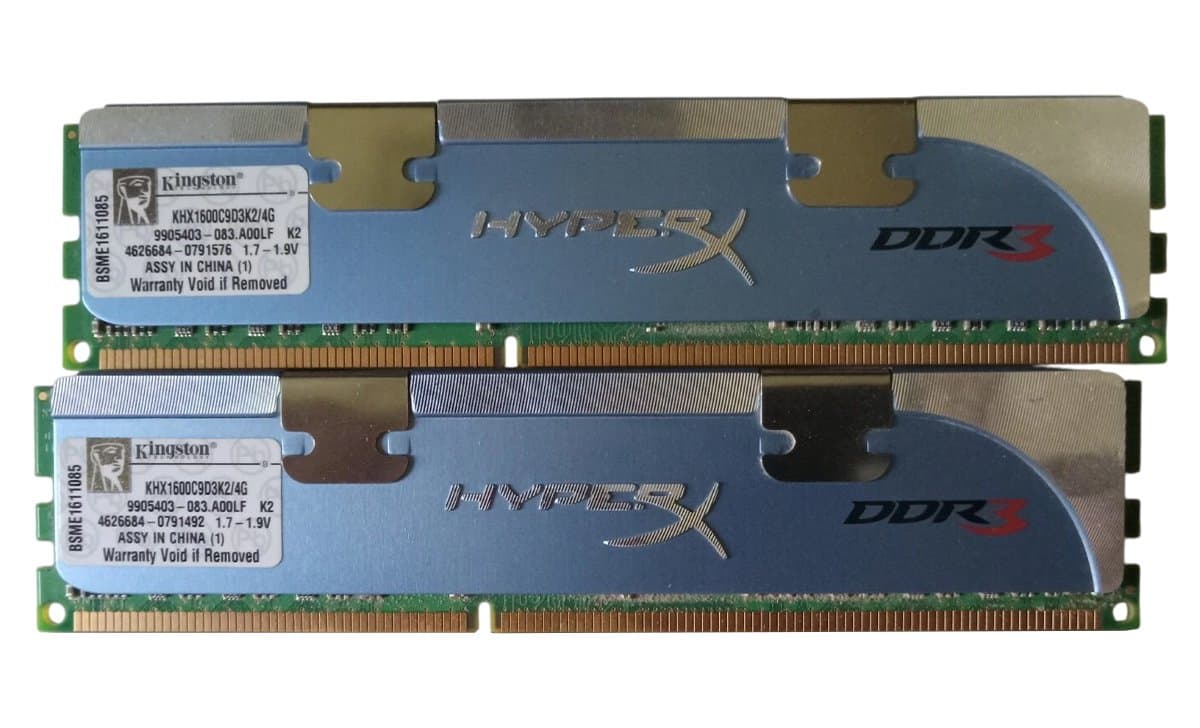 Оперативная память Kingston DDRIII 4Gb KHX1600C9D3K2/4G