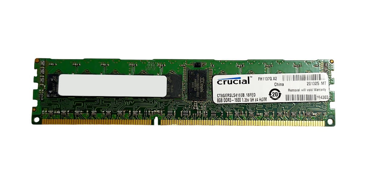 Оперативная память Crucial DDRIII 8Gb CT8GERSLS4160B.18FED