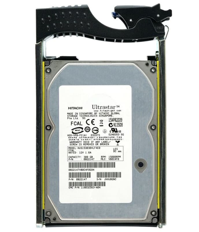 EMC 300Gb 15000 Fibre Channel 3.5" HDD