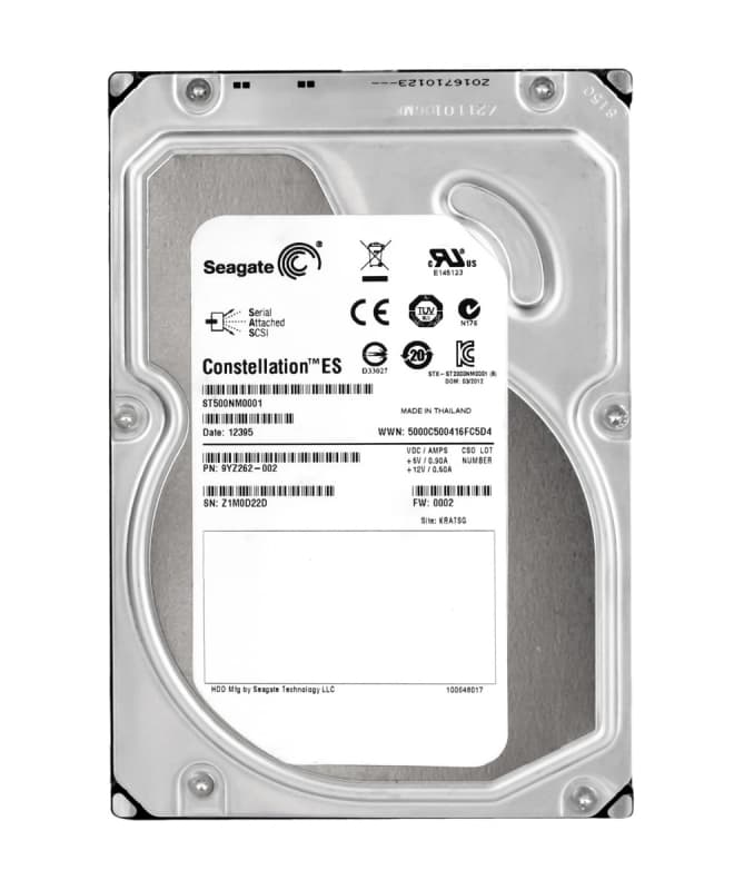 Жесткий диск Seagate 9YZ262 500Gb  SAS 3,5" HDD