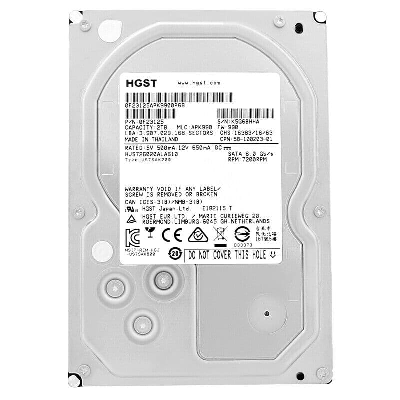 Жесткий диск Cisco 0F23125 2Tb 7200 SATAIII 3,5" HDD