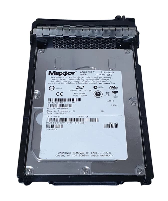 Жесткий диск Dell FC273 146Gb  U320SCSI 3.5" HDD