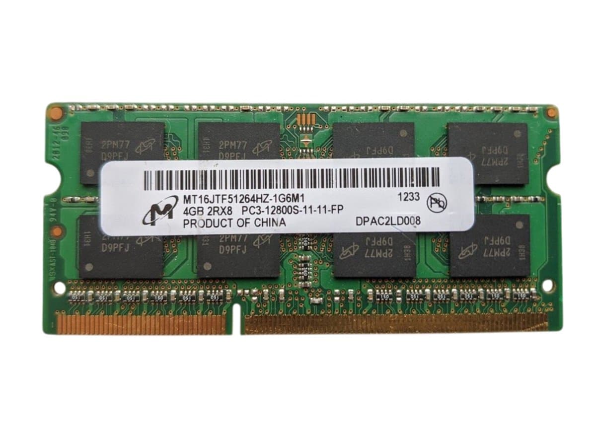 Оперативная память Micron DDRIII 4Gb MT16JTF51264HZ-1G6M1      