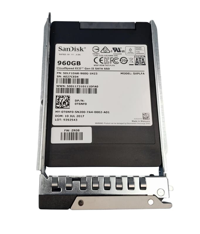 Жесткий диск Dell T6NF0 960Gb SATAIII 2,5" SSD