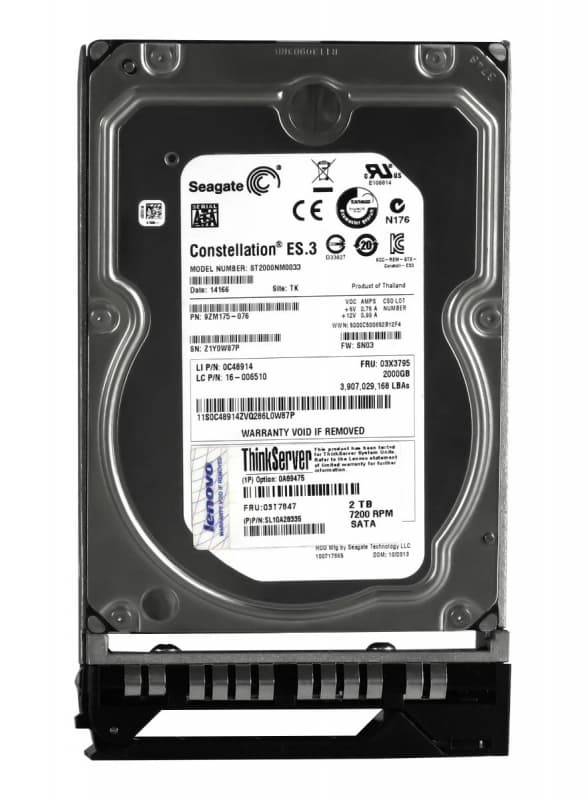 Жесткий диск Lenovo 03T7847 2Tb 7200 SATAIII 3.5" HDD