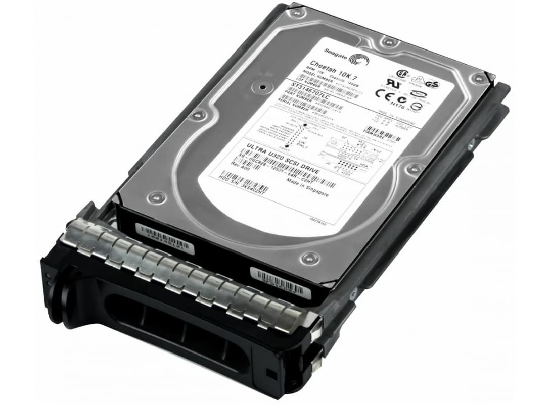 Жесткий диск Dell GC828 146,8Gb  U320SCSI 3.5" HDD