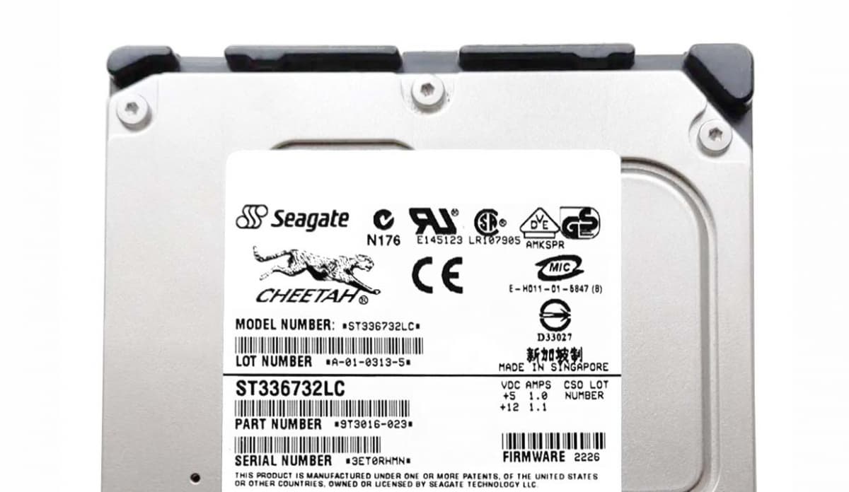 Жесткий диск Seagate 9T3016 36,7Gb  U320SCSI 3.5" HDD
