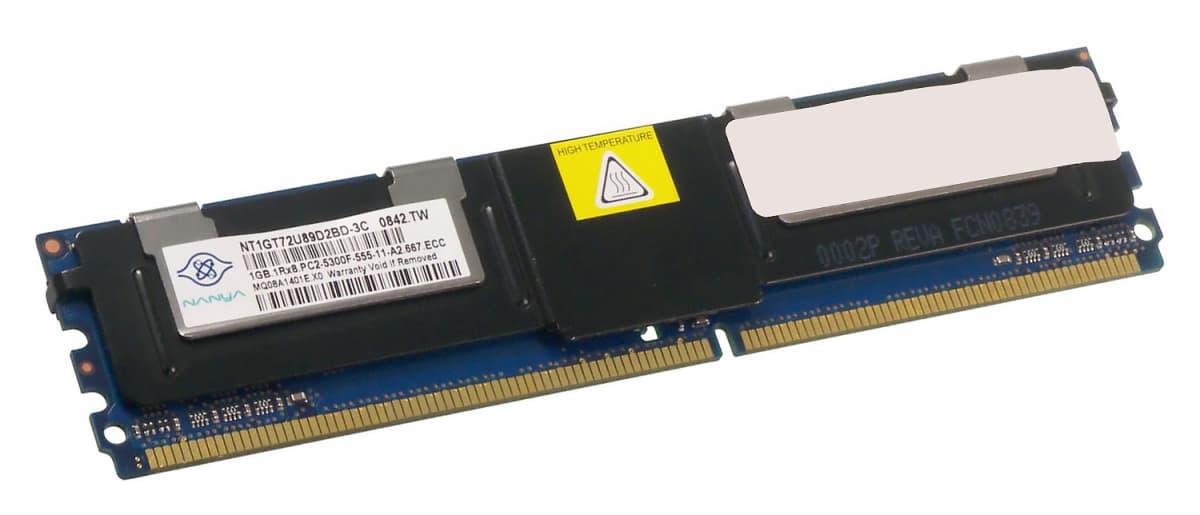 Оперативная память Nanya NT1GT72U89D2BD-3C DDRII 1Gb