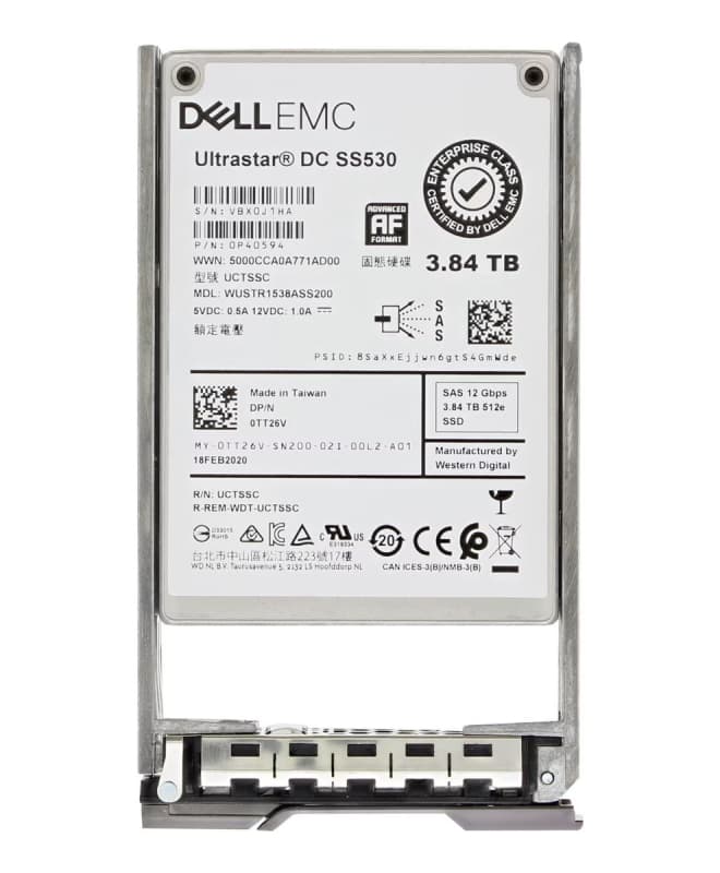 Жесткий диск Dell 0P40594 3.84TB SAS 2,5" SSD
