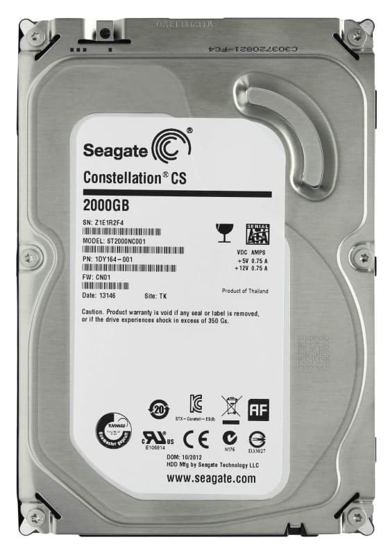 Жесткий диск Seagate ST2000NC001 2Tb  SATAIII 3,5" HDD
