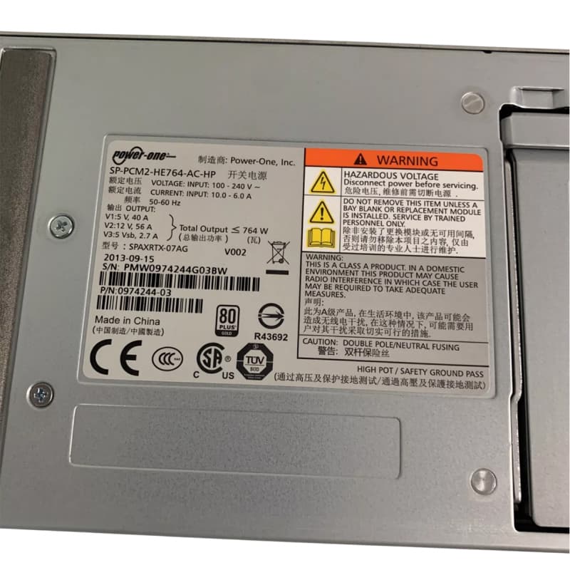 Блок питания HP SPAXRTX-07AG 764W