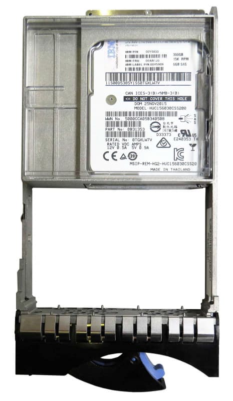Жесткий диск IBM 00AR114 300Gb 15000 SAS 3,5" HDD