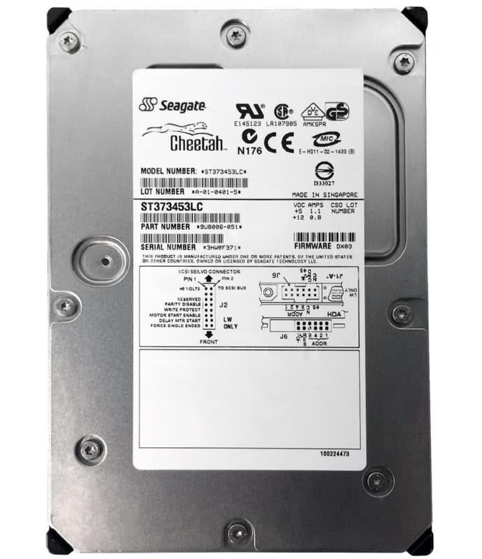 Жесткий диск Seagate 9U8006 73,4Gb  U320SCSI 3.5" HDD