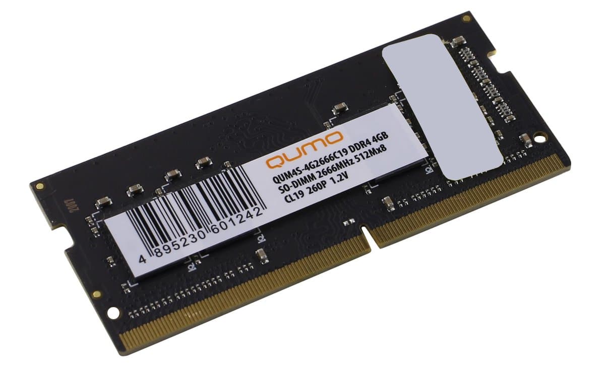 Оперативная память Qumo DDRIV 4Gb QUM4S-4G2666C19