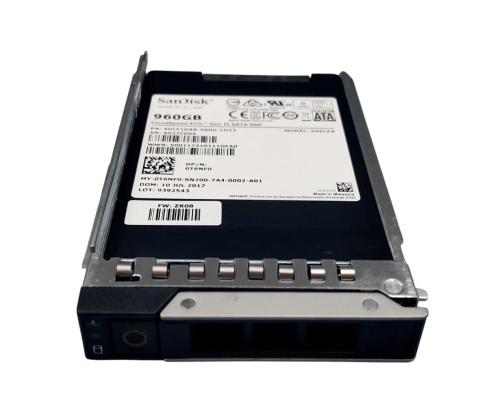 Жесткий диск Dell T6NF0 960Gb SATAIII 2,5" SSD