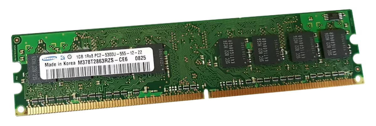 Оперативная память Samsung M378T2863RZS-CE6 DDRII 1024Mb