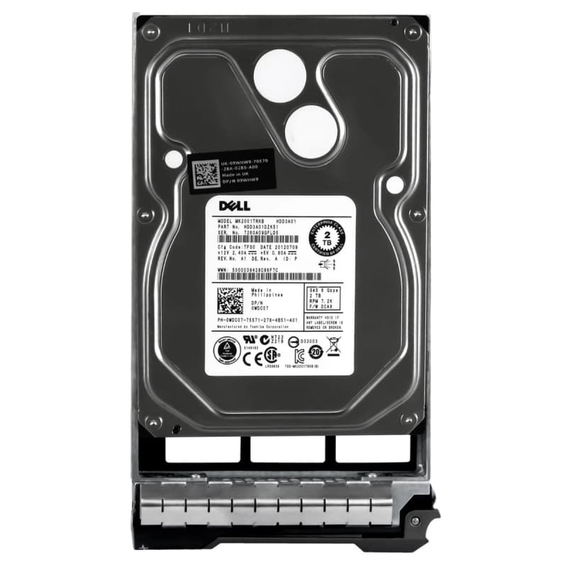 Жесткий диск Dell HDD3A01DZK51 2Tb 7200 SAS 3,5" HDD