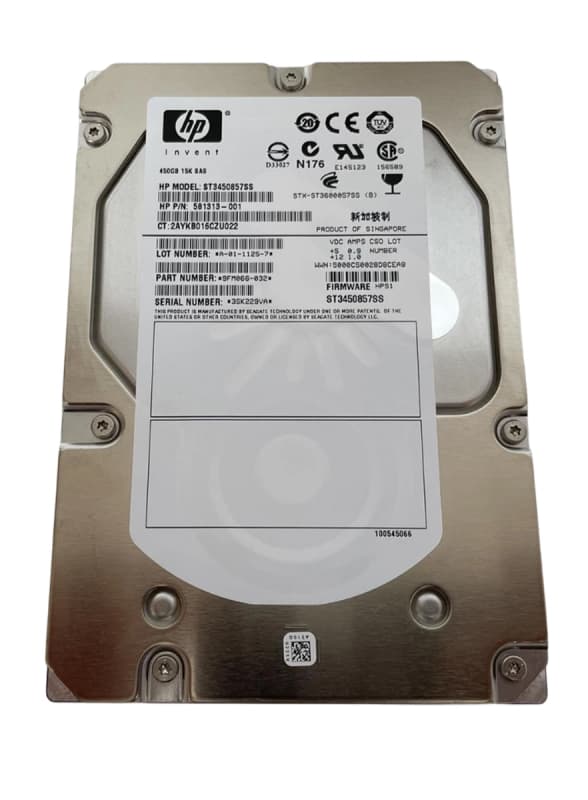 Жесткий диск HP 9FM066-032 450Gb SAS 3,5" HDD
