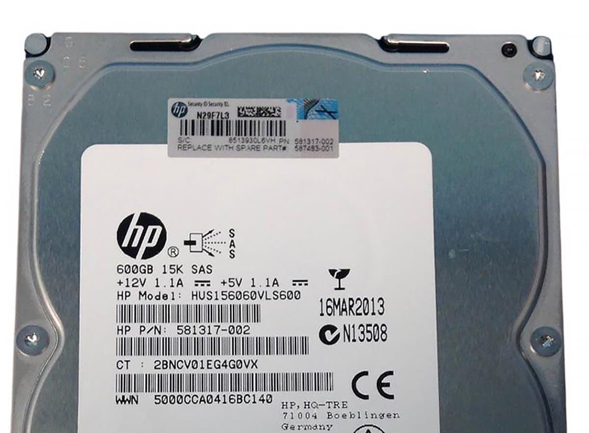 Жесткий диск HP 450Gb 15000 SAS 3.5" HDD