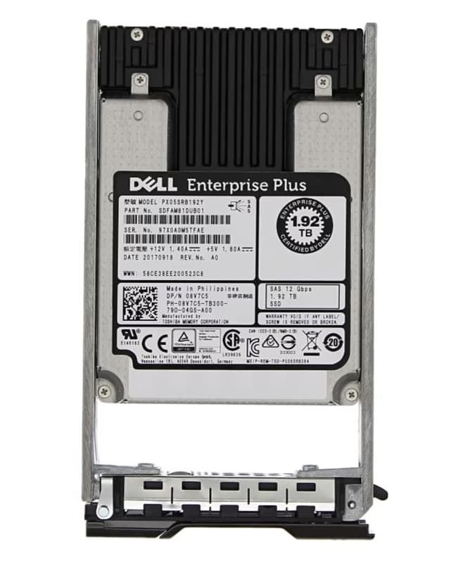 Жесткий диск Dell 0F0VFY 1.92TB SAS 2,5" SSD