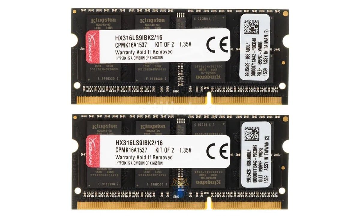 Оперативная память Kingston DDRIII 16Gb HX316LS9IBK2/16