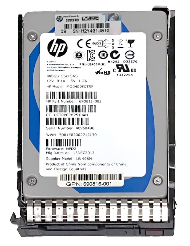 Жесткий диск HP  690816-001 800Gb  SAS 2,5" SSD