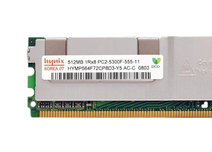 Оперативная память Hynix HYMP564F72CP8D3-Y5 DDRII 512Mb