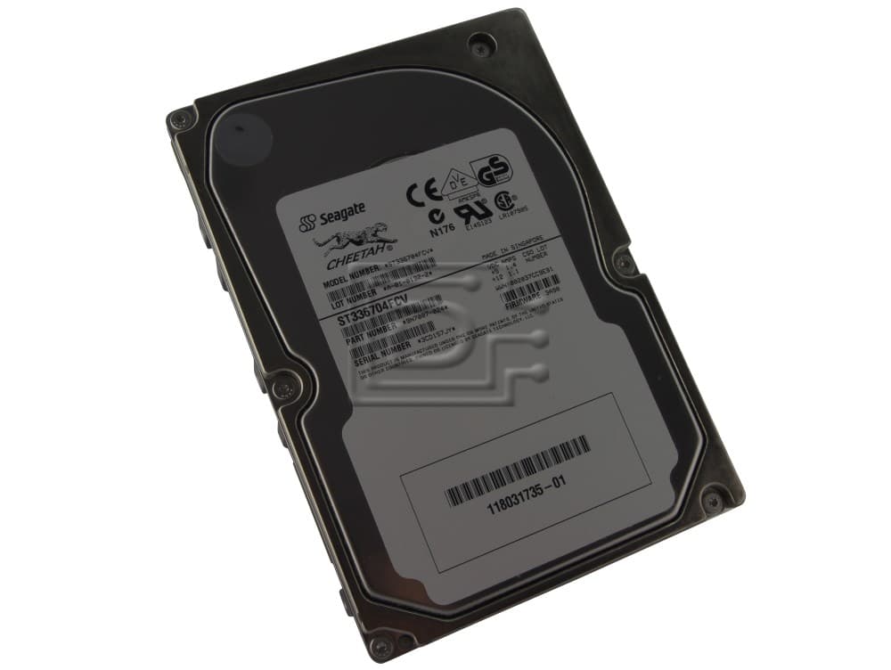 Жесткий диск Seagate ST336704FCV 36,7Gb 10000 Fibre Channel  3,5" HDD