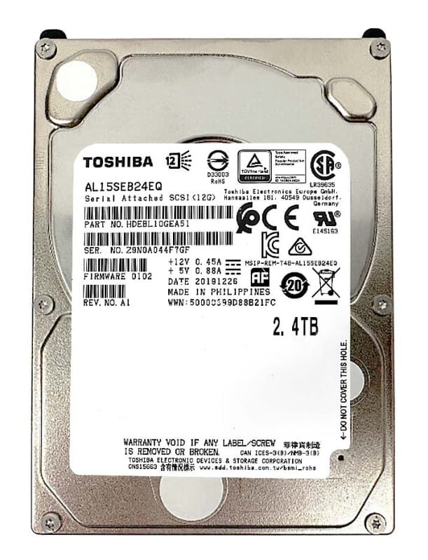 Жесткий диск Toshiba HDEBL10GEA51 2,4Tb 10000 SAS 2,5" HDD