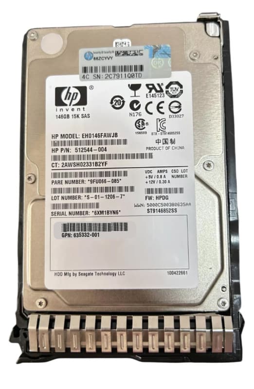 Жесткий диск HP 635332-001 146Gb 15000 SAS 2,5" HDD