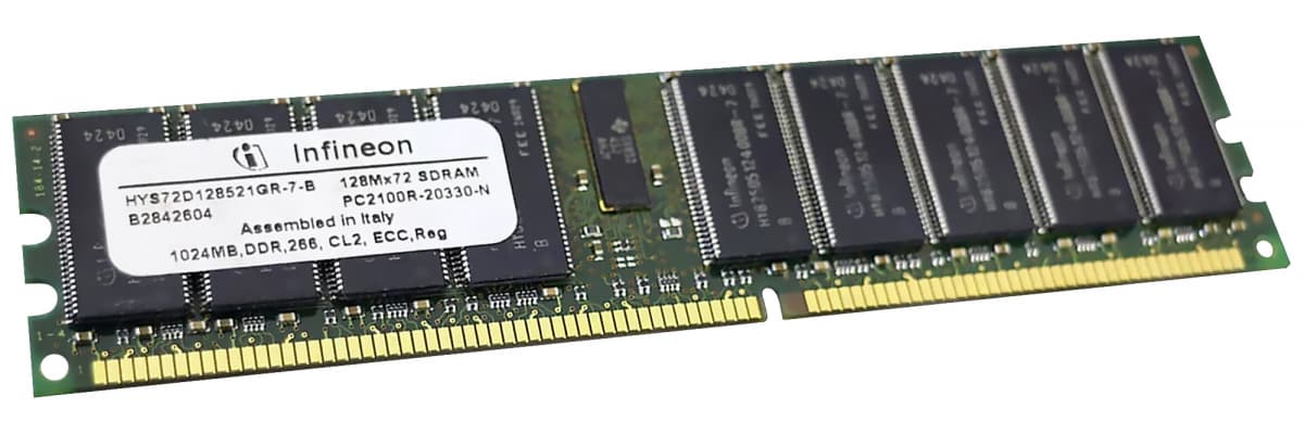 Оперативная память Infineon HYS72D128521GR-7-B DDR 1024Mb