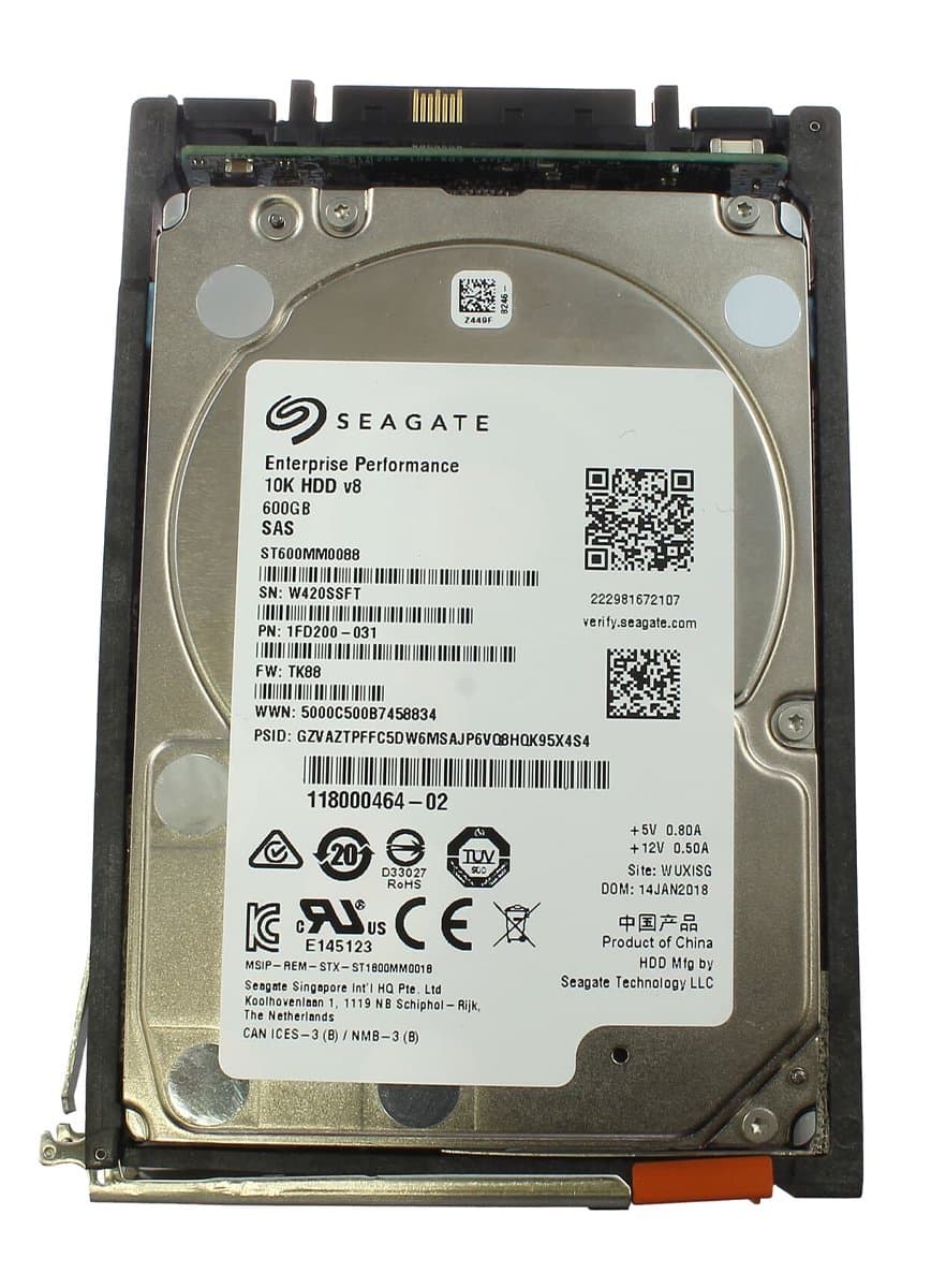 Жесткий диск  EMC 600Gb 10000 SAS 2.5" HDD 005052299