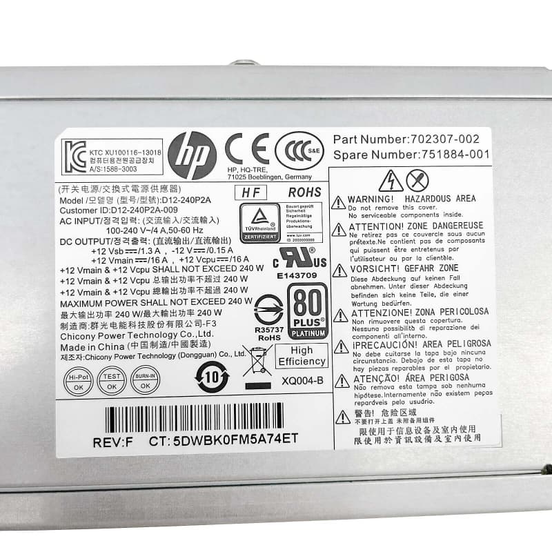 Блок Питания HP D12-240P2A 240W