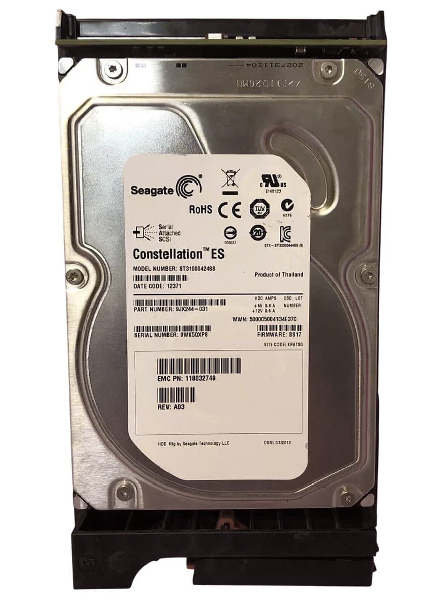 Жесткий диск  EMC 1Tb 7200 SAS 3.5" HDD 005049503