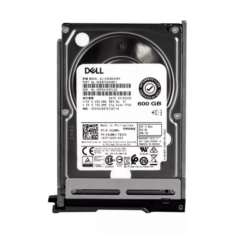 Жесткий диск Dell 0G3MWJ 600Gb SAS 2,5" HDD