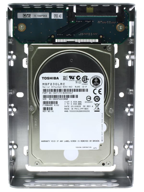 Жесткий диск Toshiba MBF230LRC 300Gb  SAS 2,5" HDD