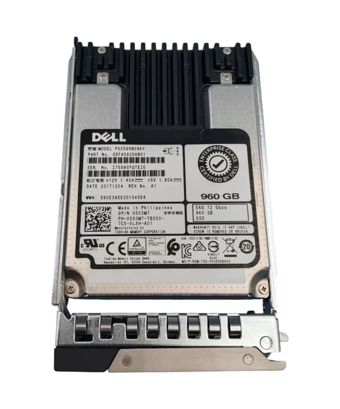 Жесткий диск Dell 0503M7 960Gb SAS 2,5" SSD
