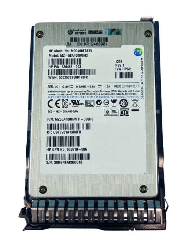 Жесткий диск HP 653967-001 400Gb SATAII 2.5" SSD