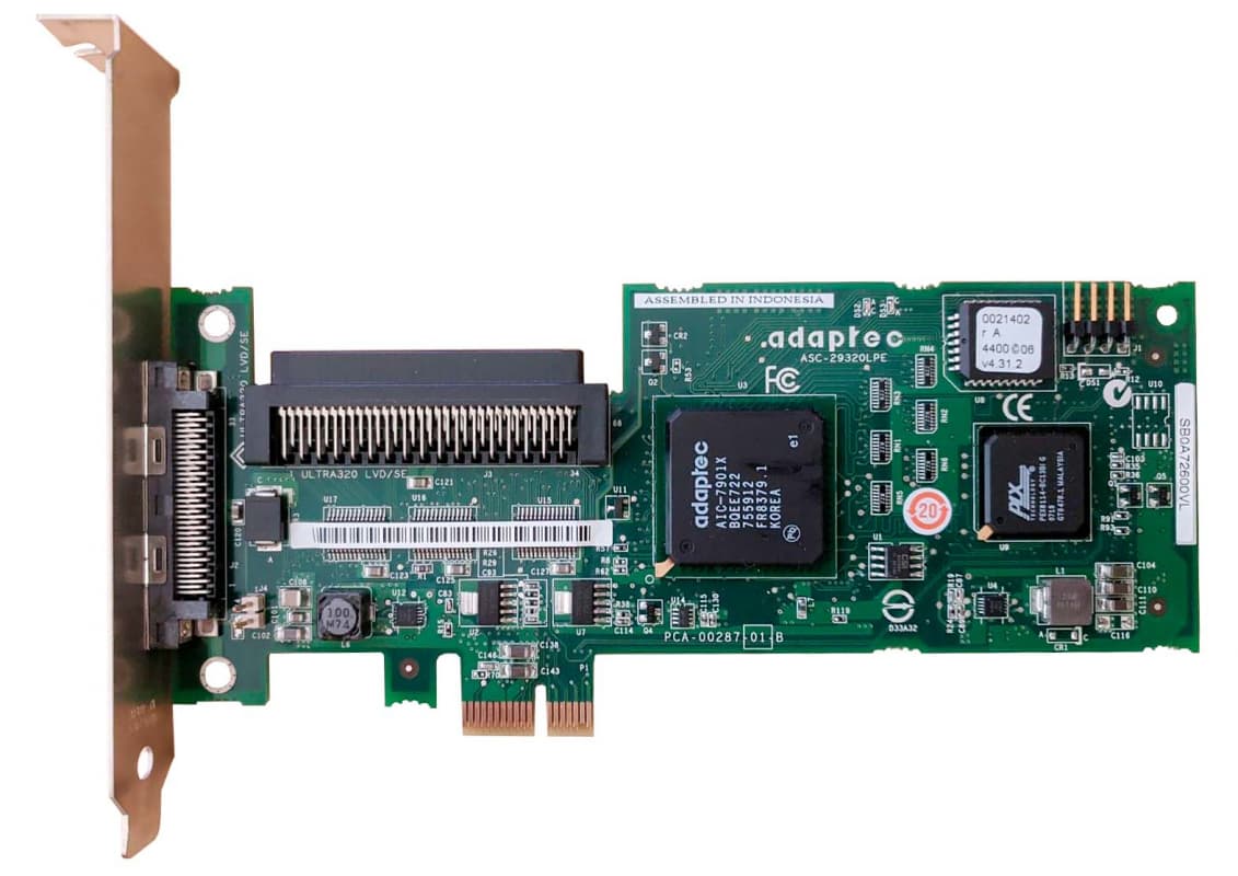 Контроллер Adaptec ASC-29320LPE PCI-E1x