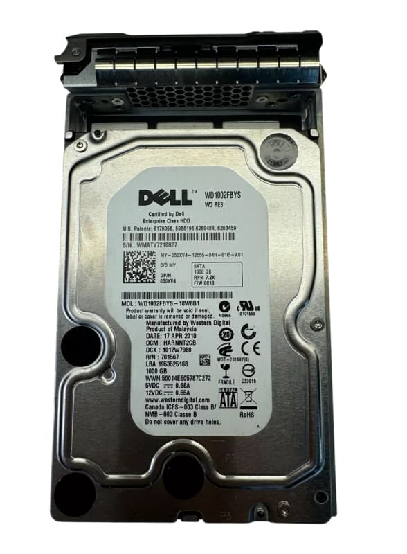 Жесткий диск Dell 050XV4 1Tb SATAII 3,5" HDD